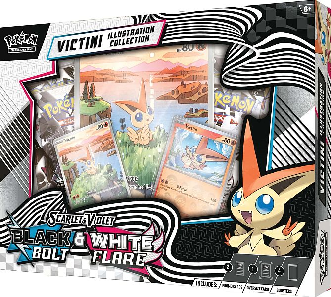 Scarlatto & Violetto: Luce Nera & Fuoco Bianco - Victini - Collezione Illustrazione (ENG)
