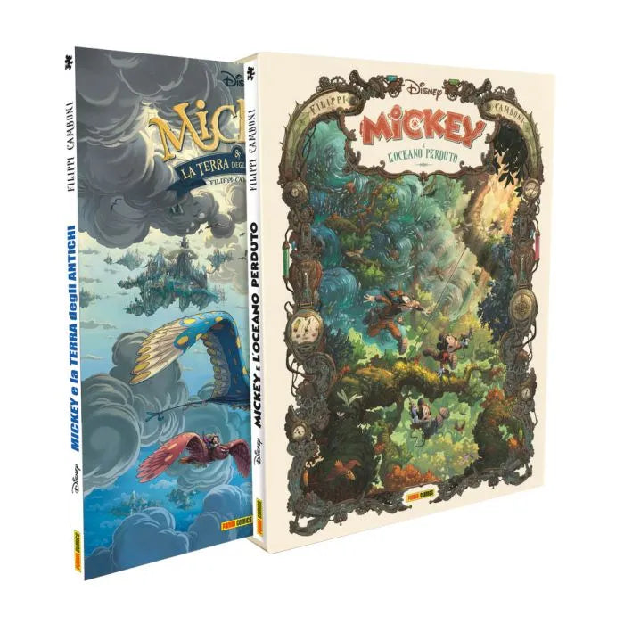 Mickey e la Terra degli Antichi + Mickey e L'Oceano Perduto – Cofanetto con Due Volumi