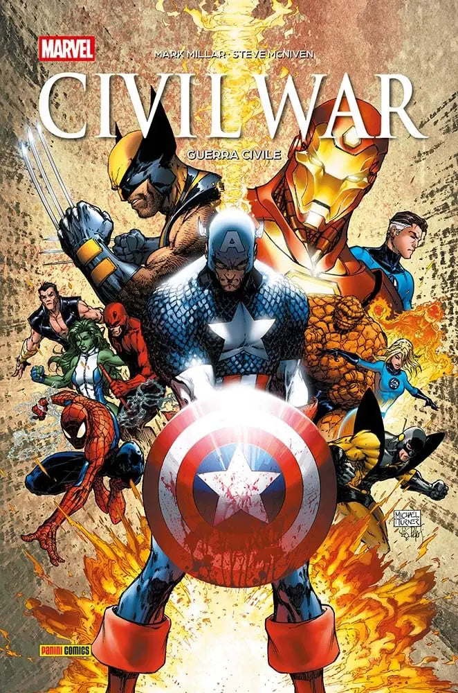 Civil War - Guerra Civile - Marvel Pocket - Panini Comics - Italiano