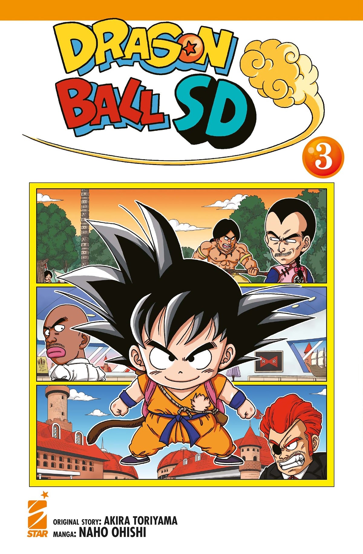 Dragon Ball SD 3 – DB Universe 3 – Edizioni Star Comics – Italiano