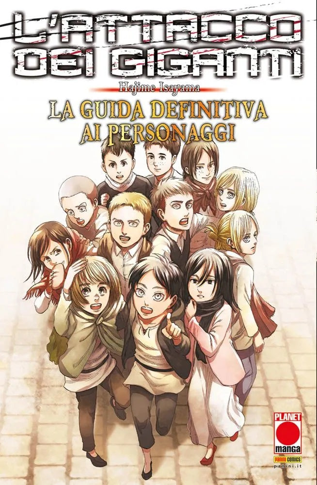 L’Attacco dei Giganti – La Guida Definitiva ai Personaggi – Prima Ristampa – Panini Comics – Italiano