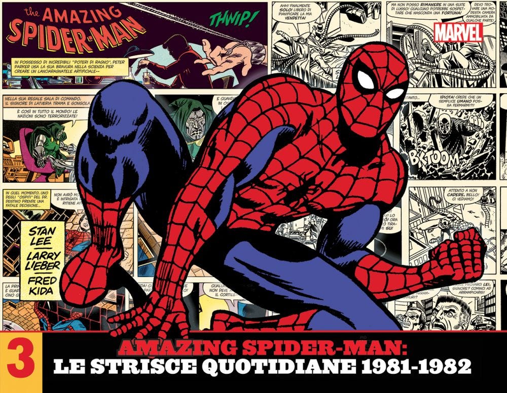 Amazing Spider-Man – Le Strisce Quotidiane Vol. 3 – 1981 / 1982 – Panini Comics – Italiano