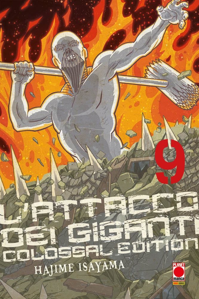 L’Attacco dei Giganti Colossal Edition 9 – Panini Comics – Italiano