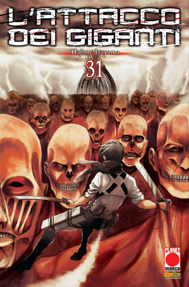 L’Attacco dei Giganti 31 – Prima Ristampa – Panini Comics – Italiano