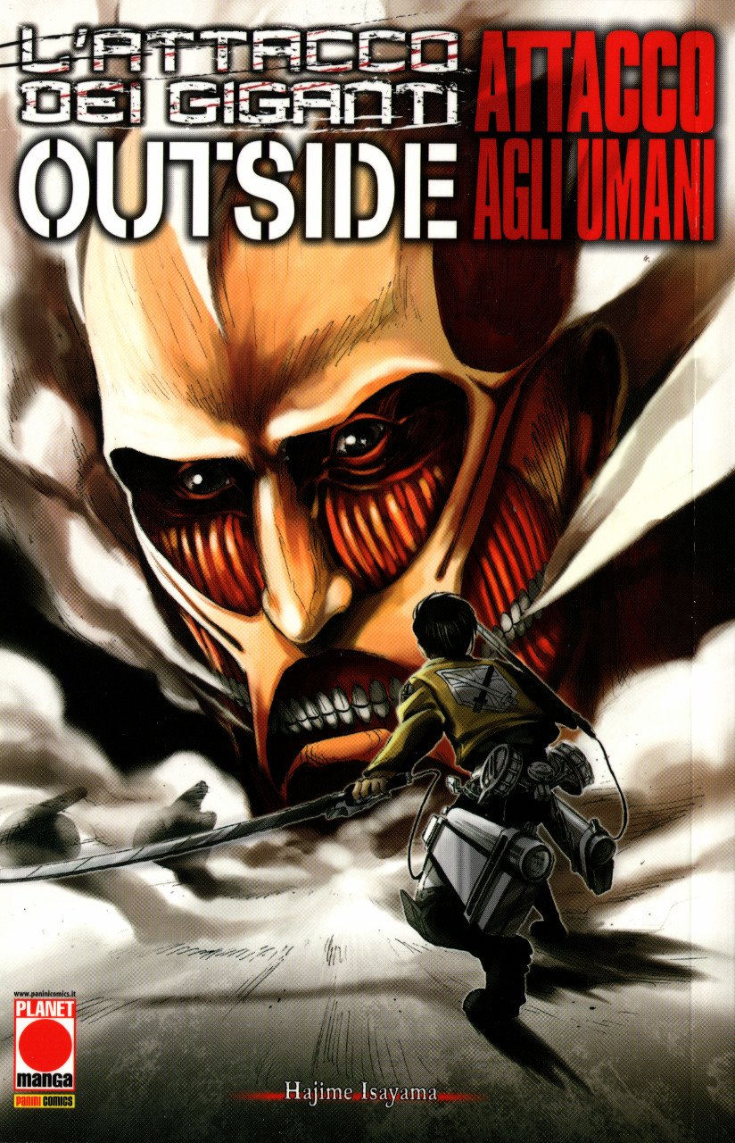 L’Attacco dei Giganti – Outside: Attacco agli Umani – Prima Ristampa – Panini Comics – Italiano