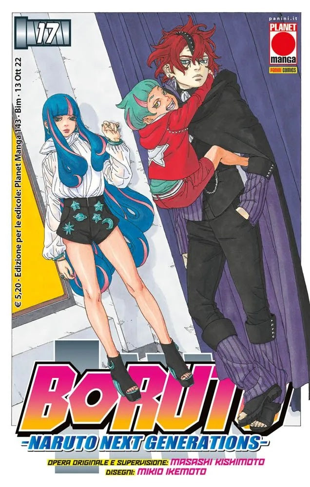 Boruto – Naruto Next Generations 17 – Planet Manga 143 – Panini Comics – Italiano