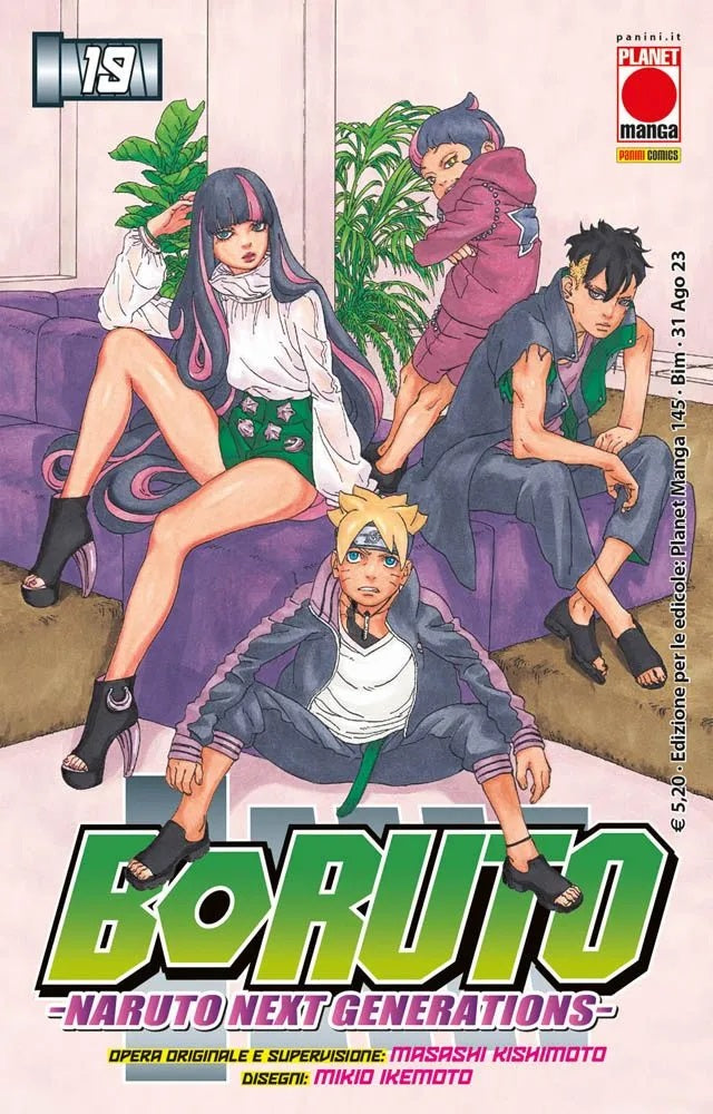 Boruto – Naruto Next Generations 19 – Planet Manga 145 – Panini Comics – Italiano