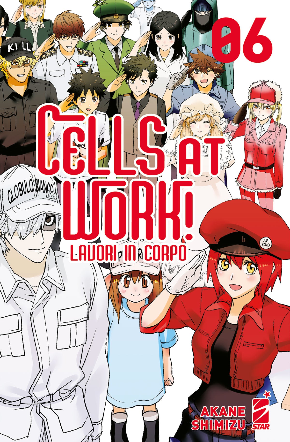 Cells at Work 6 – Target 112 – Edizioni Star Comics – Italiano