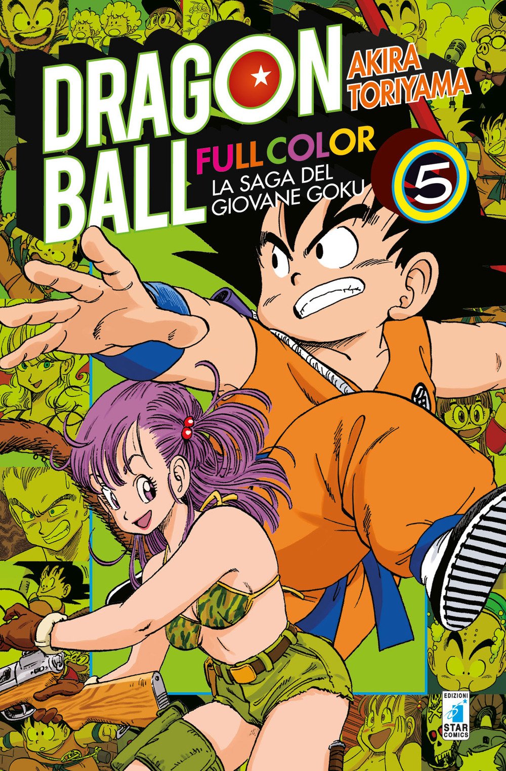 Dragon Ball Full Color 5 – La Saga del Giovane Goku 5 – Edizioni Star Comics – Italiano