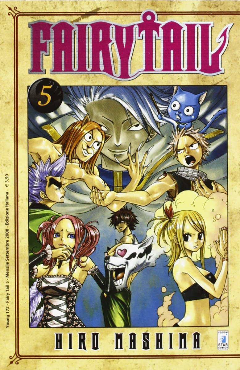 Fairy Tail 5 – Young 172 – Edizioni Star Comics – Italiano