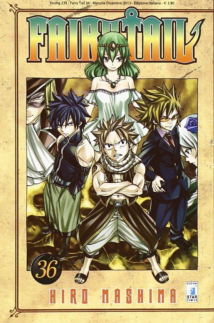 Fairy Tail 36 – Young 235 – Edizioni Star Comics – Italiano