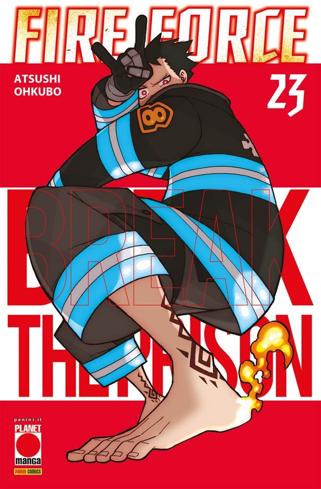 Fire Force 23 – Manga Sun 134 – Panini Comics – Italiano