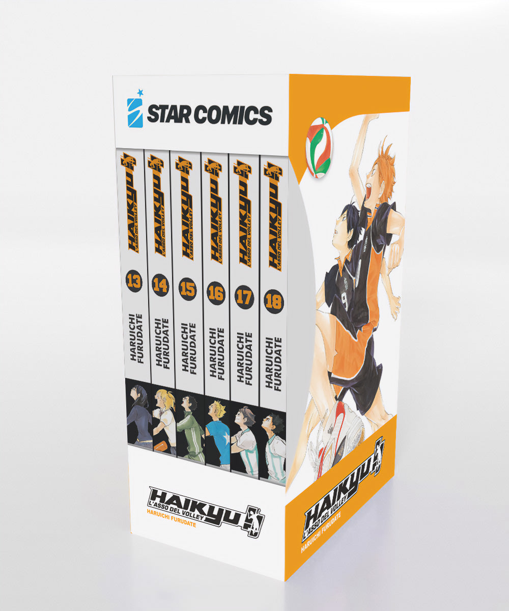 Haikyu!! Collection Cofanetto Box 3 (Vol. 13-18) – Star Collection 34 – Edizioni Star Comics – Italiano