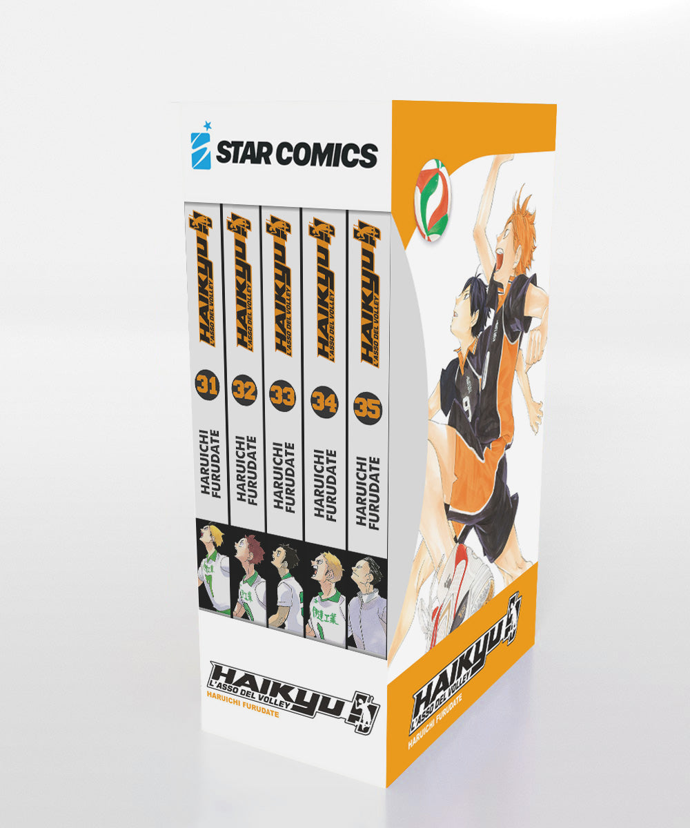 Haikyu!! Collection Cofanetto Box 6 (Vol. 31-35) – Star Collection 41 – Edizioni Star Comics – Italiano