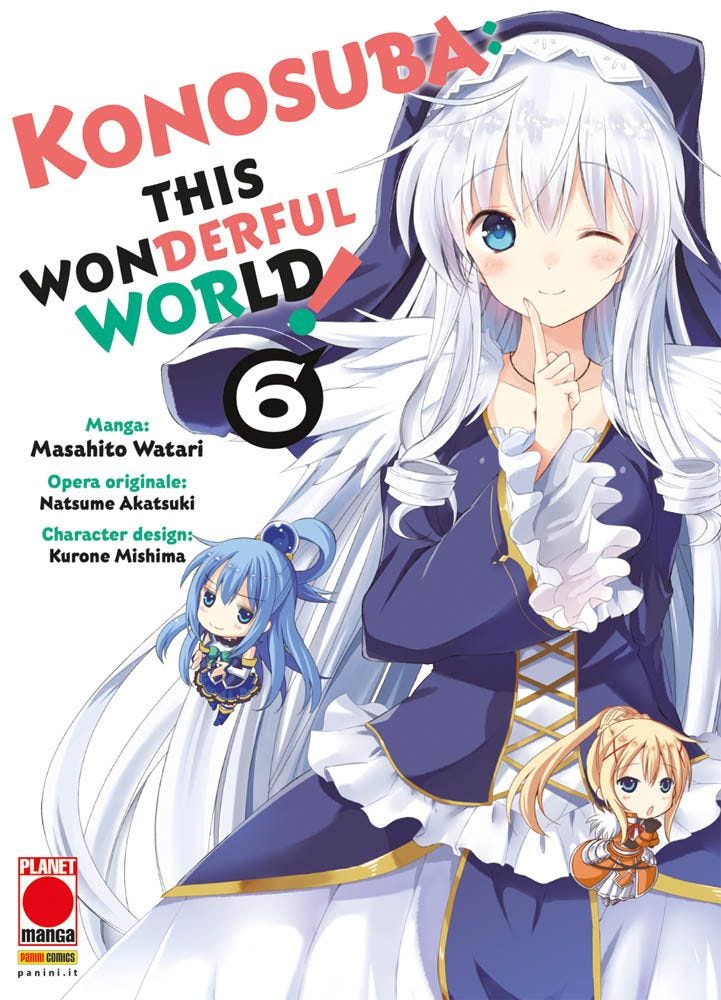 Konosuba! – This Wonderful World 6 – Capolavori Manga 148 – Panini Comics – Italiano