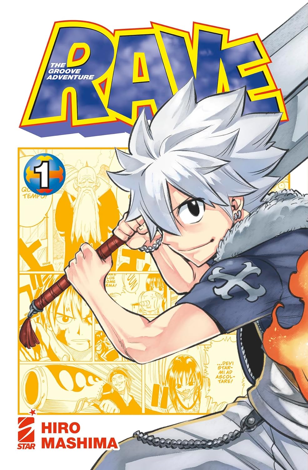 Rave – The Groove Adventure – New Edition 1 – Variant – Big Variant 90 – Edizioni Star Comics – Italiano