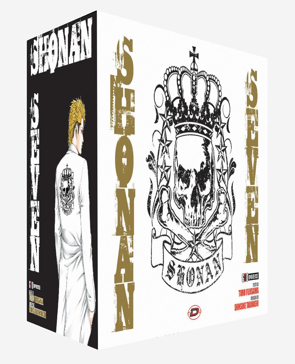 GTO Shonan Seven Cofanetto Collector’s Box (Vol. 1-17) – Serie Completa – Dynit – Italiano