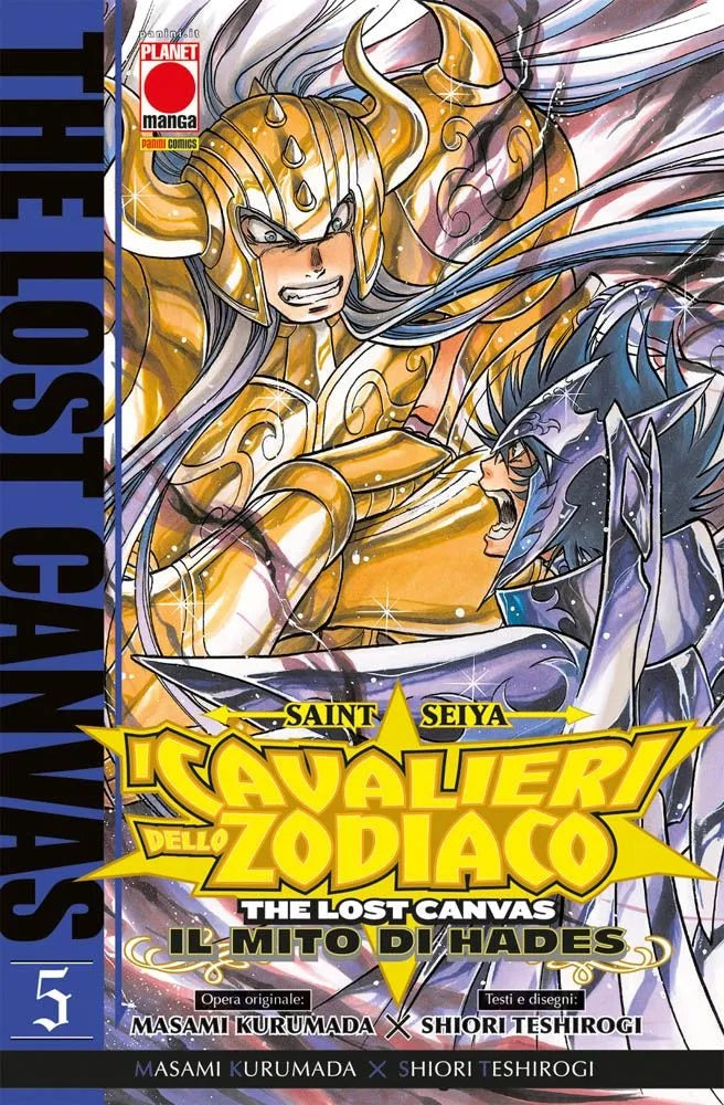 Saint Seiya – I Cavalieri dello Zodiaco – The Lost Canvas: Il Mito di Hades 5 – Manga Saga 73 – Panini Comics – Italiano