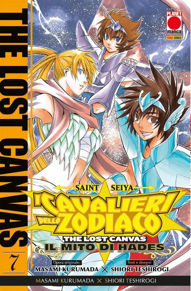 Saint Seiya – I Cavalieri dello Zodiaco – The Lost Canvas: Il Mito di Hades 7 – Manga Saga 75 – Panini Comics – Italiano
