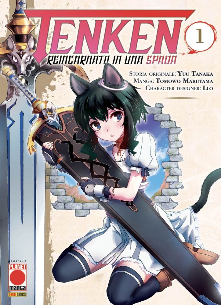 Tenken – Reincarnato in una Spada 1 – Panini Comics – Italiano
