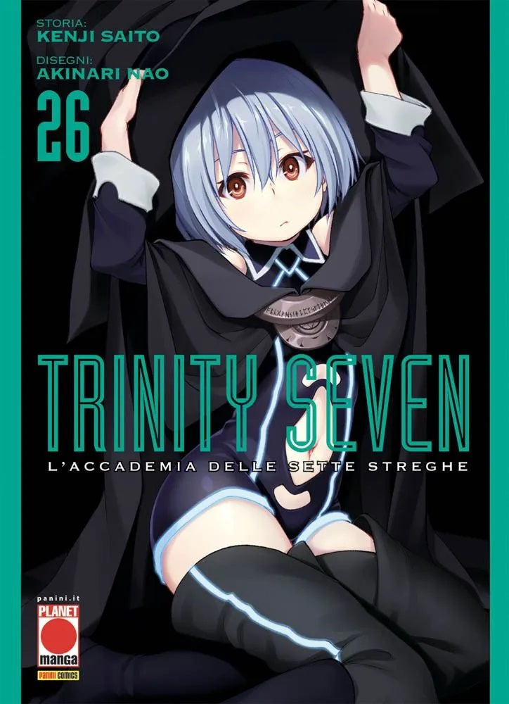Trinity Seven – L’Accademia delle Sette Streghe 26 – Manga Adventure 35 – Panini Comics – Italiano