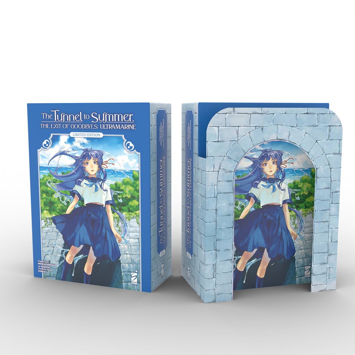 The Tunnel to Summer, The Exit of Goodbyes – Ultramarine 1 + Cofanetto Box Vuoto – Limited Edition – Kappa Extra Limited 285 – Edizioni Star Comics – Italiano