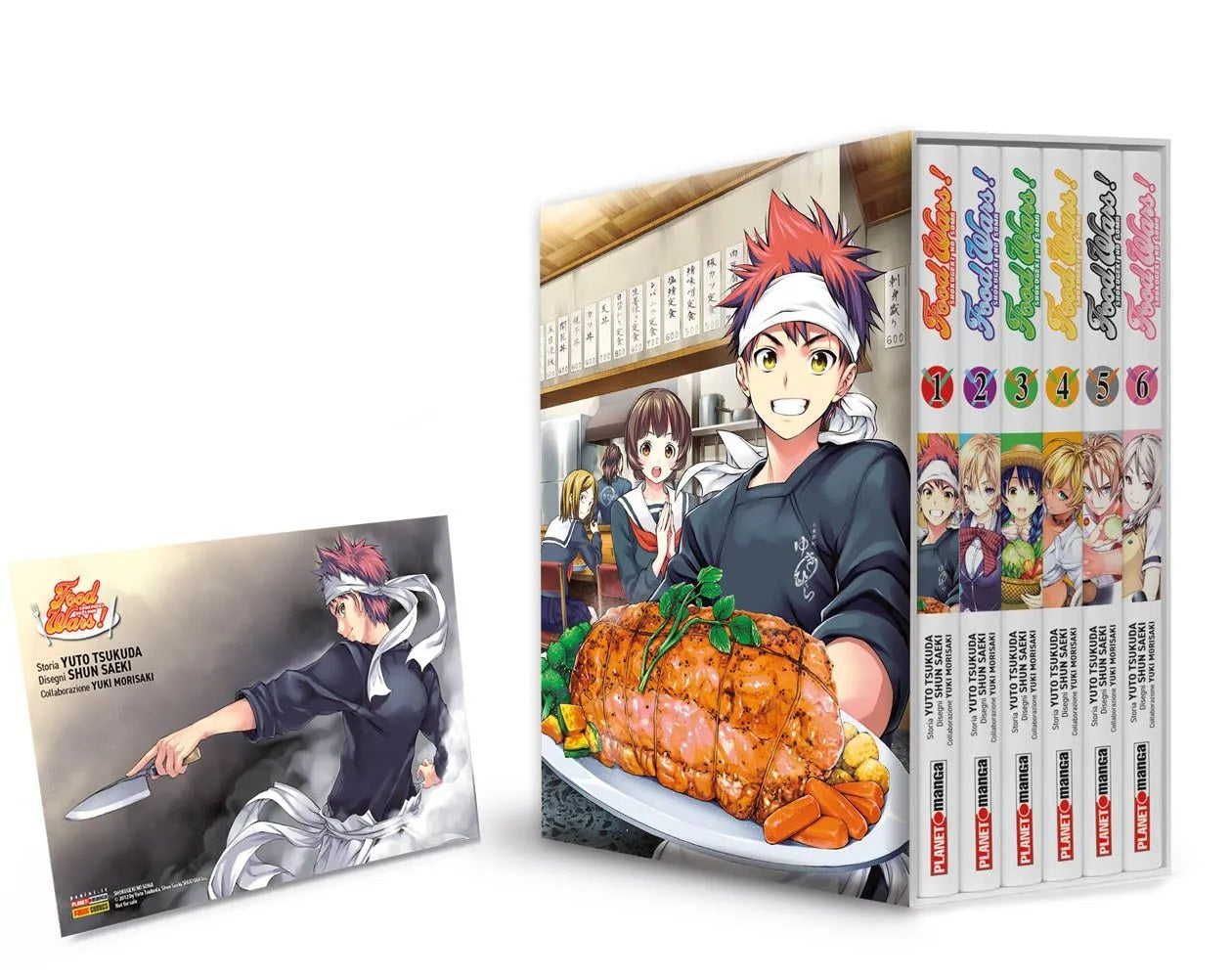 Food Wars Cofanetto 1 (Vol. 1-6) – Panini Comics – Italiano