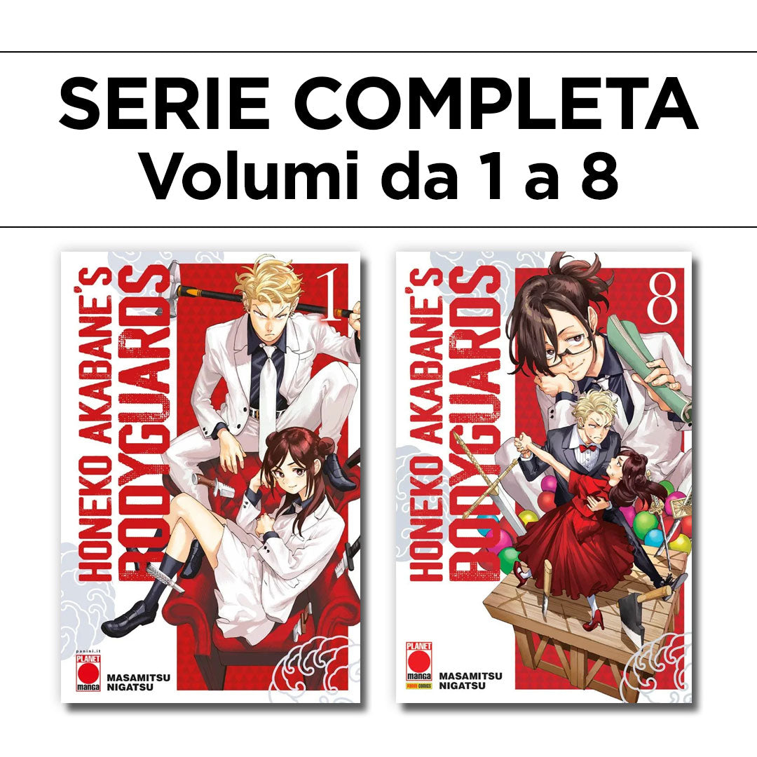 Honeko Akabane’s Bodyguards 1/8 – Serie Completa – Panini Comics – Italiano