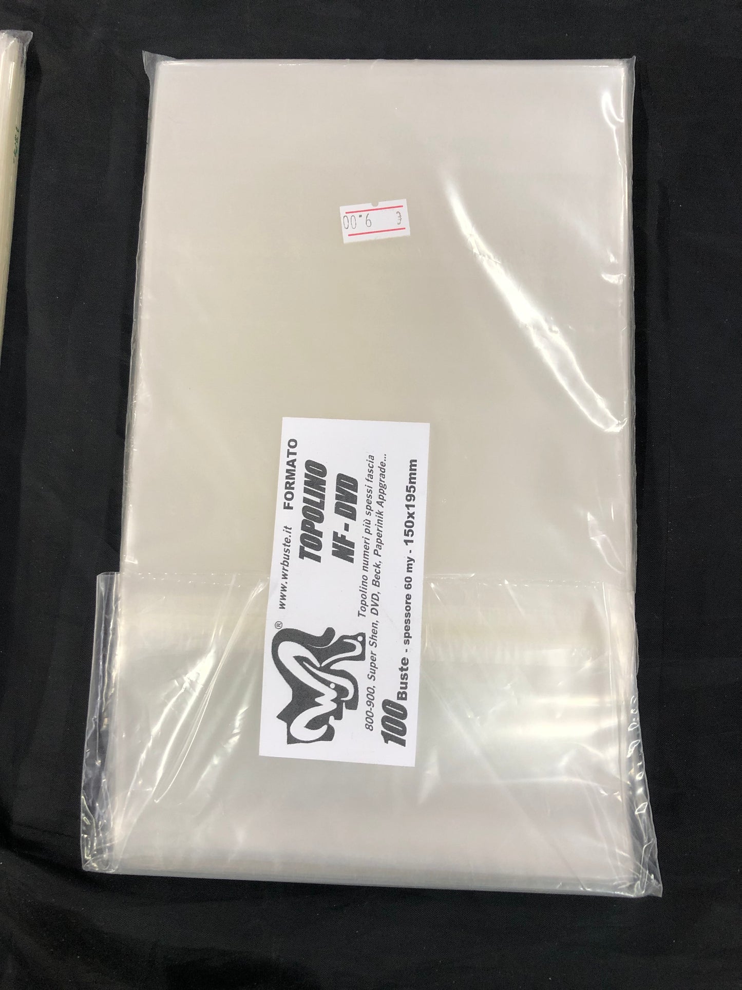 TOPOLINO NF/DVD 150x195 mm WR BUSTE 100 Buste Protettive per fumetti