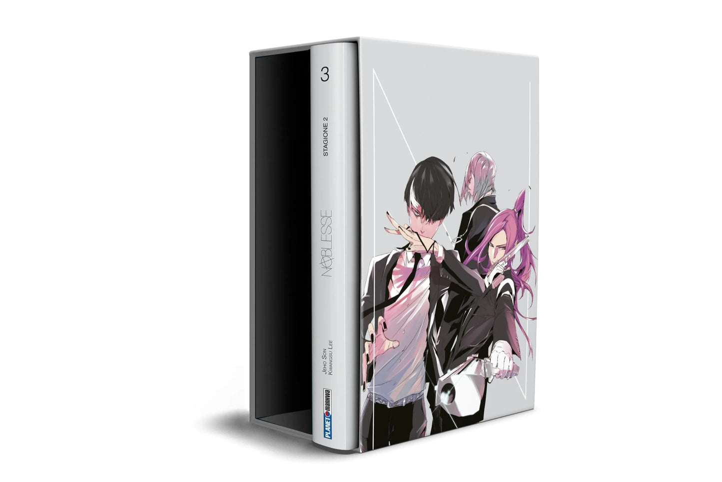 Noblesse – Stagione 2 3 + Cofanetto Vuoto Stagione 2 (Vol. 1-3) – Panini Comics – Italiano