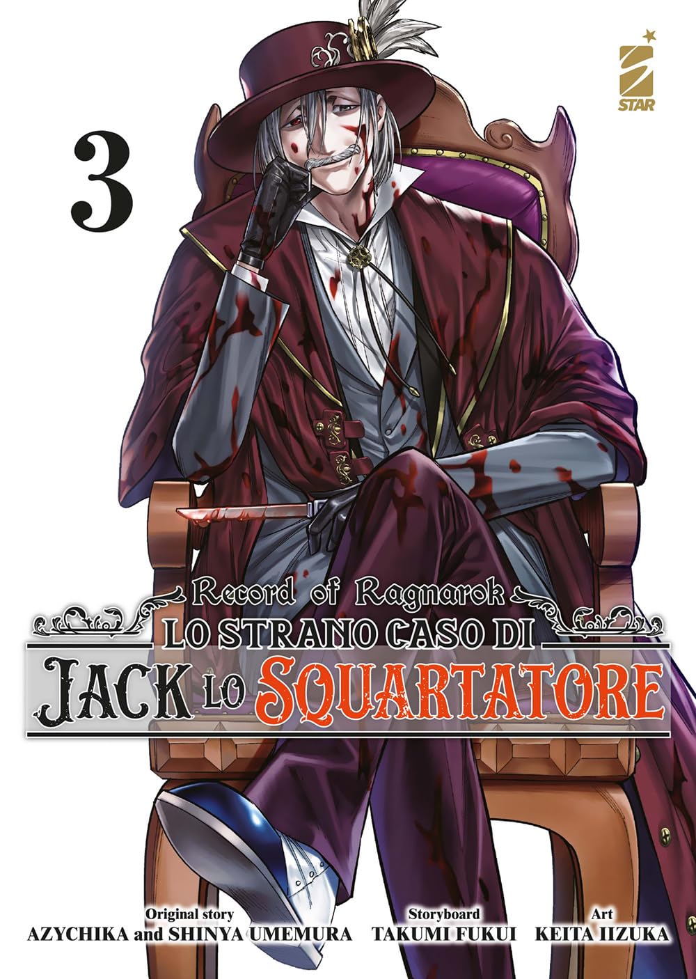 Record of Ragnarok – Lo Strano Caso di Jack Lo Squartatore 3 – Action 363 – Edizioni Star Comics – Italiano