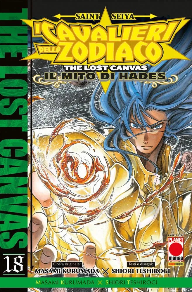 Saint Seiya – I Cavalieri dello Zodiaco – The Lost Canvas: Il Mito di Hades 18 – Manga Saga 86 – Panini Comics – Italiano