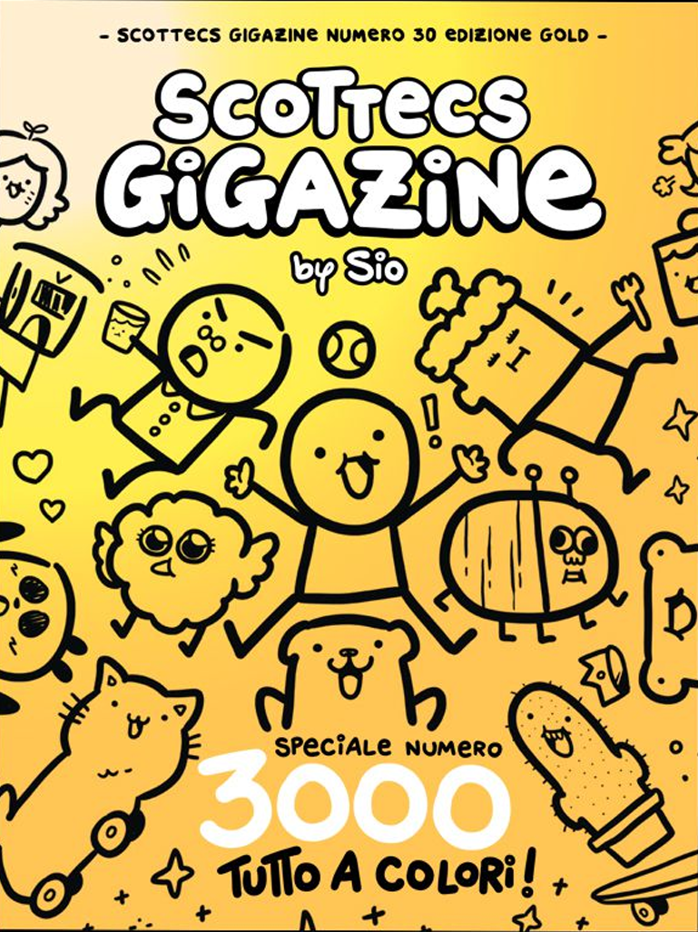 Scottecs Gigazine 30 – Variant Oro Limitata – Gigaciao – Italiano