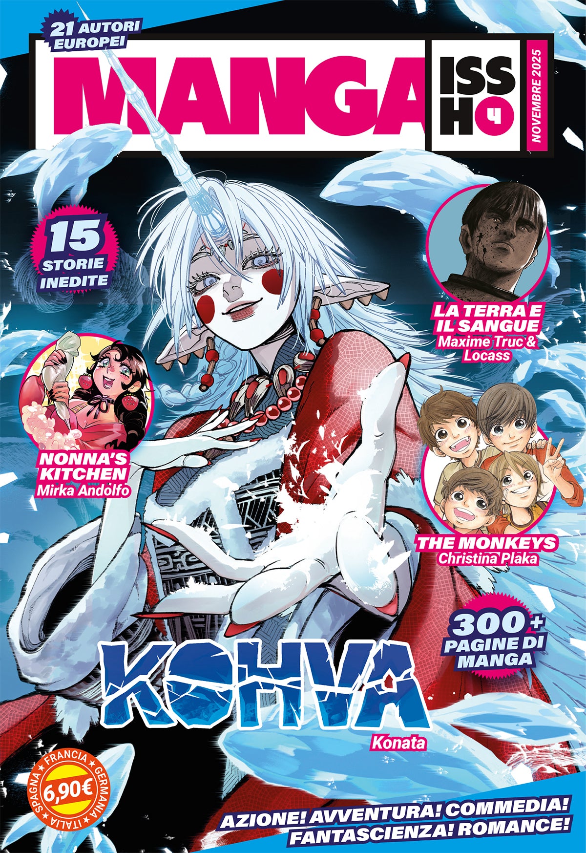 Manga Issho 4 – Euro 24 – Edizioni Star Comics – Italiano