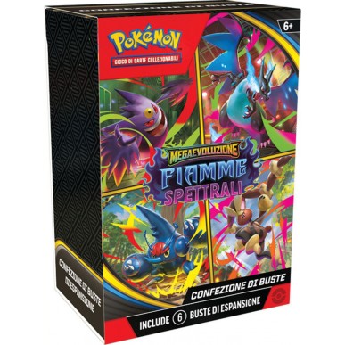 Megaevoluzione: Fiamme Spettrali - Bundle 6 Buste (ITA)