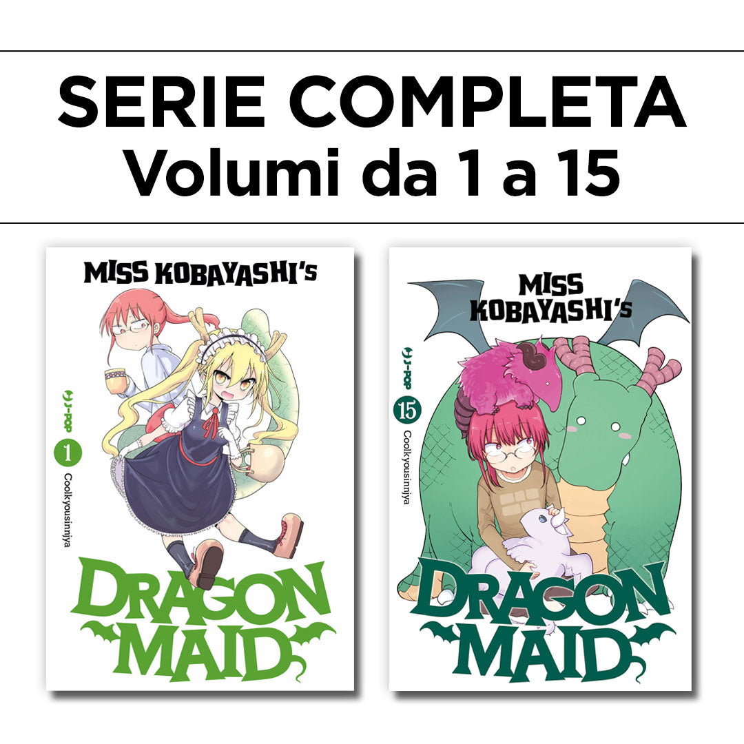Miss Kobayashi’s Dragon Maid 1/15 – Serie Completa – Jpop – Italiano