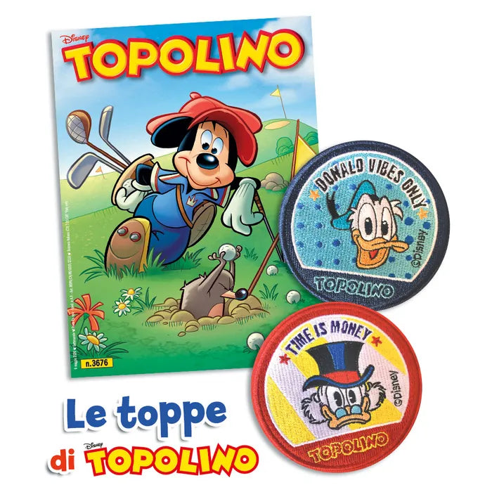 Topolino - Supertopolino 3676 + Toppe di Topolino - Panini Comics - Italiano