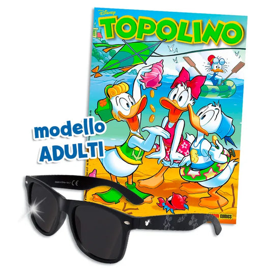 Topolino - Supertopolino 3687 + Gli Occhiali da Sole di Topolino (Taglia Adulto) - Panini Comics - Italiano