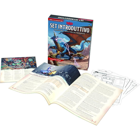 D&D 5.0 - SET INTRODUTTIVO DRAGHI DELL'ISOLA DELLE TEMPESTE - ITA
