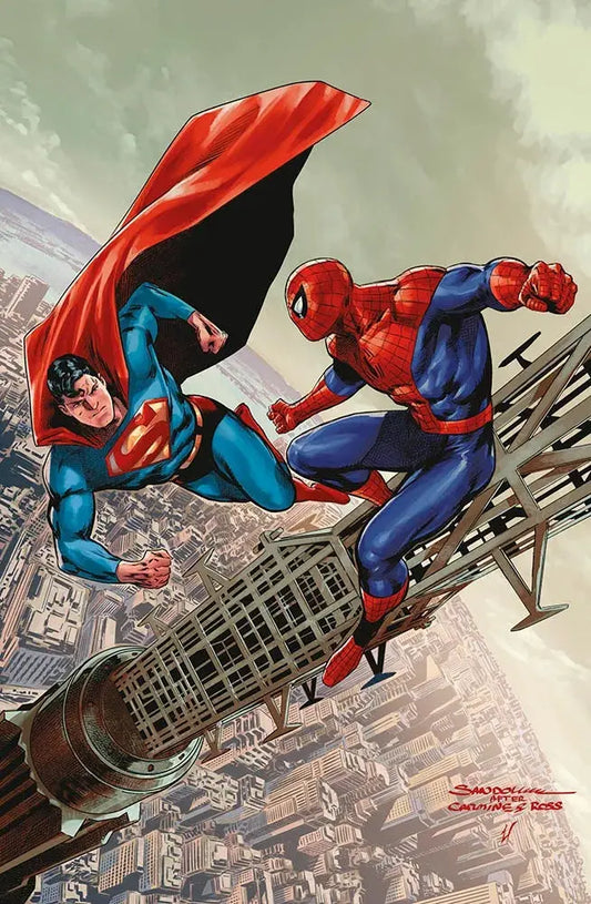 Superman / Spider-Man 1 - Variant Rafa Sandoval - DC Best Seller Nuova Serie 54 - Panini Comics - Italiano