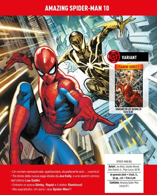 Amazing Spider-Man 10 - L'Uomo Ragno 883 - Panini Comics - Italiano