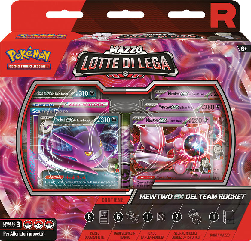 Pokemon Mazzo Lotta di Lega Mewtwo Ex del Team Rocket (IT)