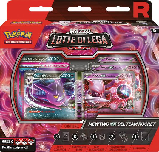 Pokemon Mazzo Lotta di Lega Mewtwo Ex del Team Rocket (IT)