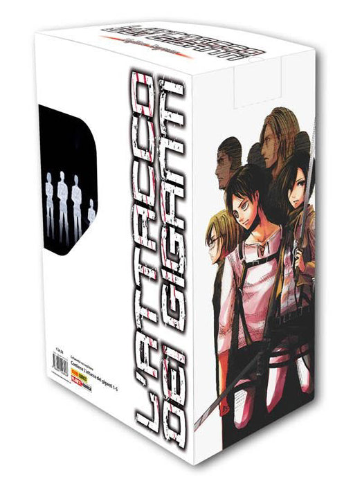 L’Attacco dei Giganti Cofanetto 1 (1-5) – Panini Comics – Italiano