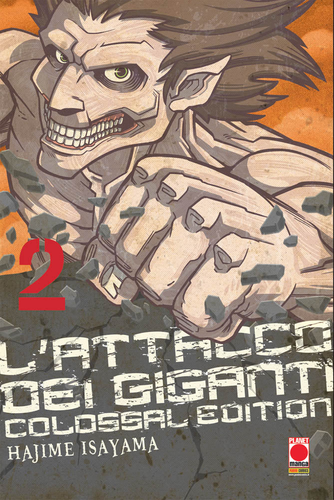 L’Attacco dei Giganti Colossal Edition 2 – Prima Ristampa – Panini Comics – Italiano