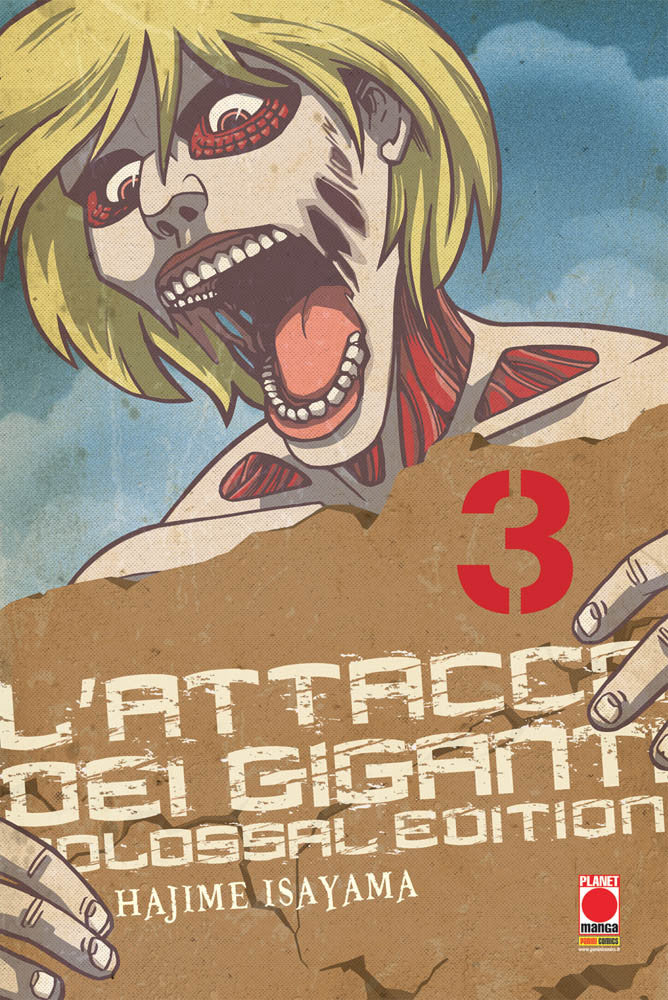 L’Attacco dei Giganti Colossal Edition 3 – Panini Comics – Italiano