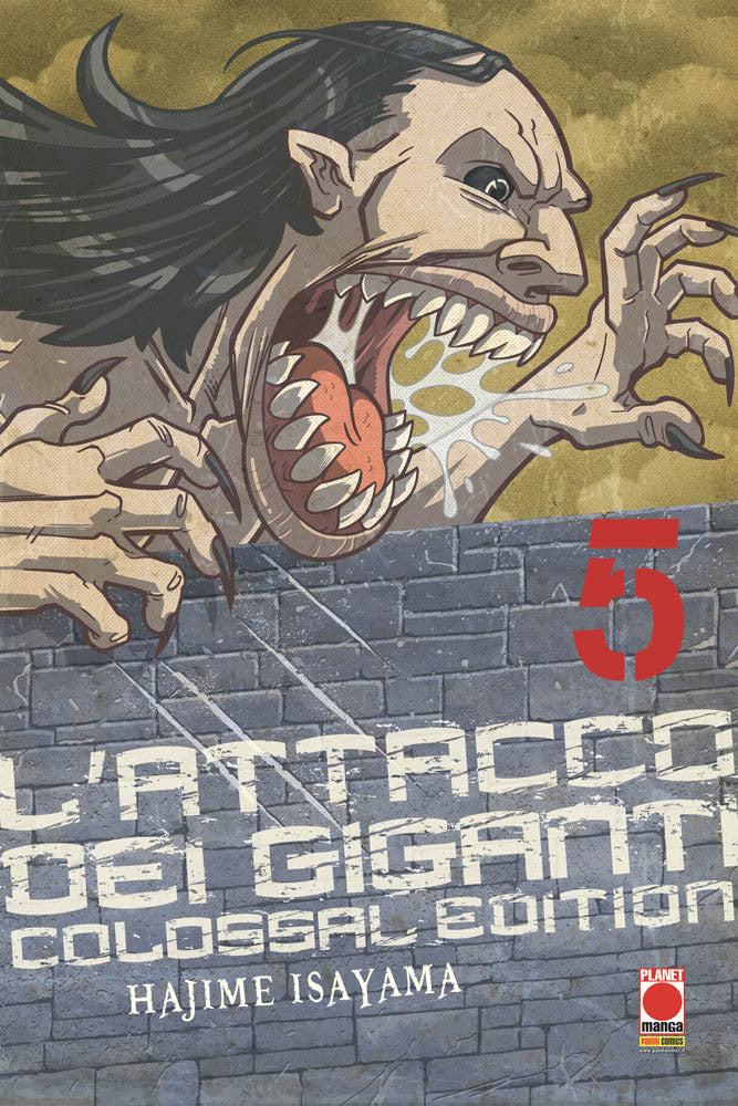 L’Attacco dei Giganti Colossal Edition 5 – Panini Comics – Italiano
