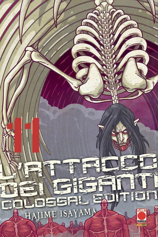 L’Attacco dei Giganti Colossal Edition 11 – Panini Comics – Italiano