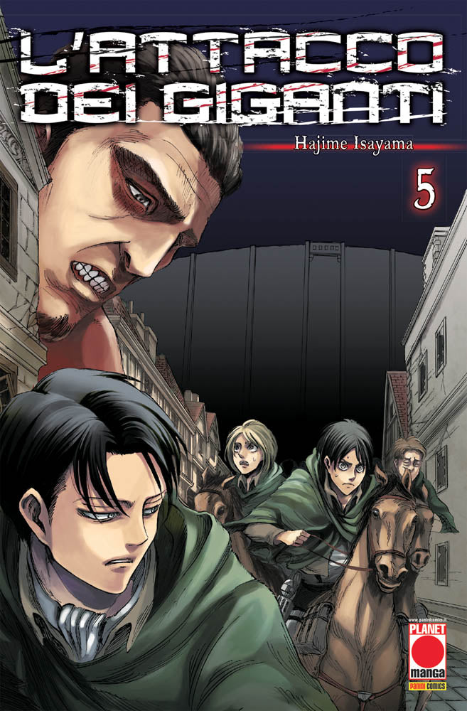 L’Attacco dei Giganti 5 – Sesta Ristampa – Panini Comics – Italiano