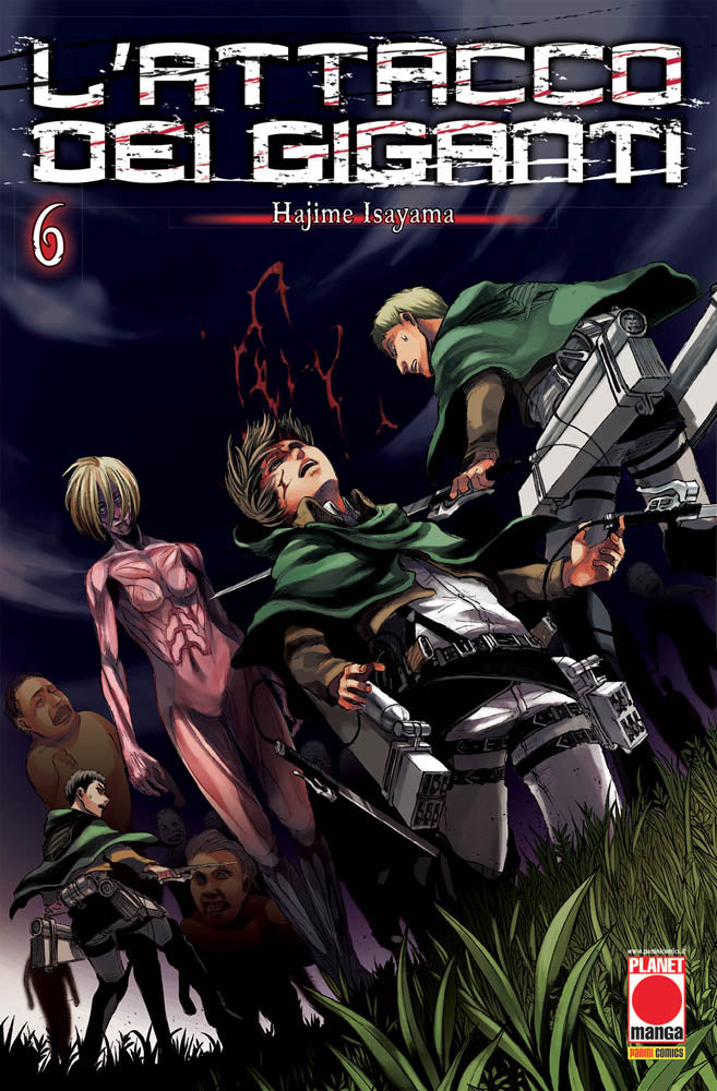L’Attacco dei Giganti 6 – Quinta Ristampa – Panini Comics – Italiano
